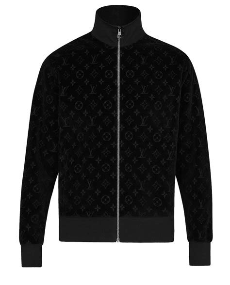 louis vuitton cotton velour monogram blouson